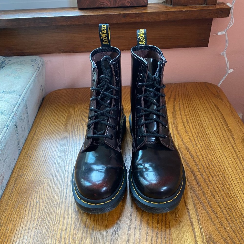 Dr. Marten's 1460 Women's Arcadia Cherry Red Boots